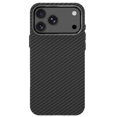 4. Tech-Protect Ion Carbon MagSafe Case for iPhone 18 Pro / 17 Pro - Black & Silver