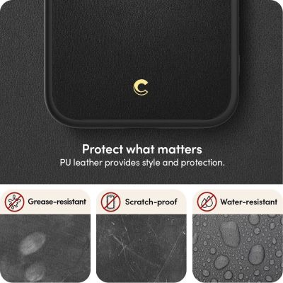 21. Spigen Cyrill Kajuk Mag Case with MagSafe for iPhone 14 Plus - Black