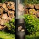 16. BF Bongiano LP rusty garden fireplace
