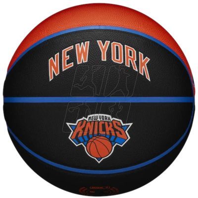 2. Wilson NBA Team City Collector New York Knicks Ball WZ4016420ID basketball