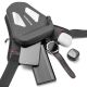 3. Rockbros Motorcycle Bag for Leg, Thigh, Waist, Shoulder - Black