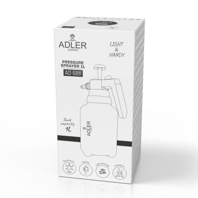 11. ADLER AD 6811 hand pressure sprayer - 1L