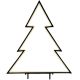 NEON CHRISTMAS TREE 190 LED TIMER 8 FUNCTIONS 53x75CM LUCA WARM WHITE