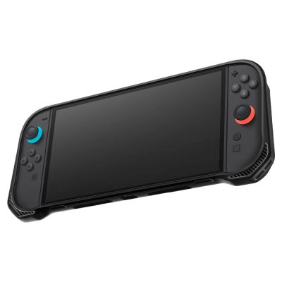 2. Spigen Rugged Armor Case for Nintendo Switch 2 - Matte Black