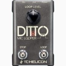 TC Helicon Ditto Mic Looper Microphone Looper