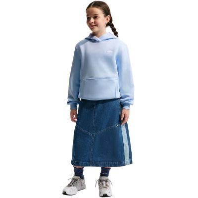 7. Nike Sportswear Club Fleece Kids' Sweatshirt, Light Blue, FD3000 408
