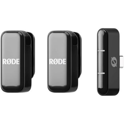 2. RODE Wireless Micro - 2-Channel Digital Wireless System (USB-C, Black)