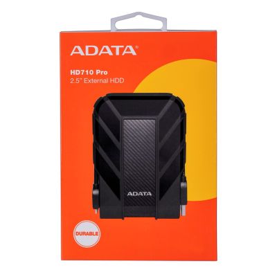8. ADATA HD710 PRO External HDD (5TB; 2.5"; USB 3.2; black)