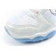 6. Leomil children's sports shoes sneakers Stitch light with velcro LED blue