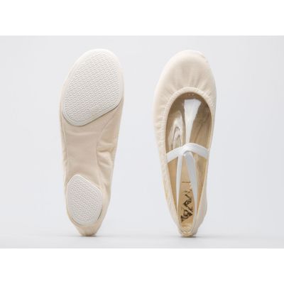 12. IWA 302 cream gymnastic ballet shoes
