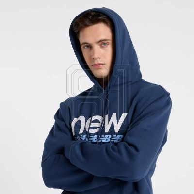 4. New Balance Sport Graphic Fleece Hoodie NNY M MT51941NNY