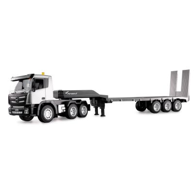 2. Amewi RC Construction Site G836E Tractor with Lowbed Trailer 1:24 RTR