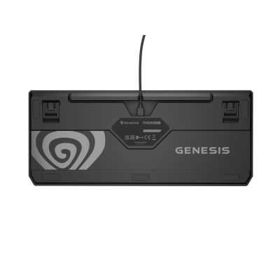 19. GENESIS THOR 230 TKL RGB MECHANICAL GAMING KEYBOARD OUTEMU RED BLACK HOT SWAP