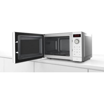 4. Bosch Serie 2 FFL023MW0 Microwave White Microwave Solo Countertop 20 l 800 W