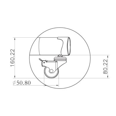 16. Multibrackets 2319 TV mount 152.4 cm (60") Black