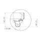 16. Multibrackets 2319 TV mount 152.4 cm (60") Black
