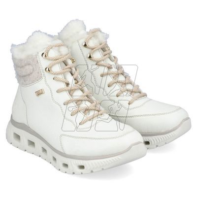 12. Rieker W RKR720 sports insulated boots white