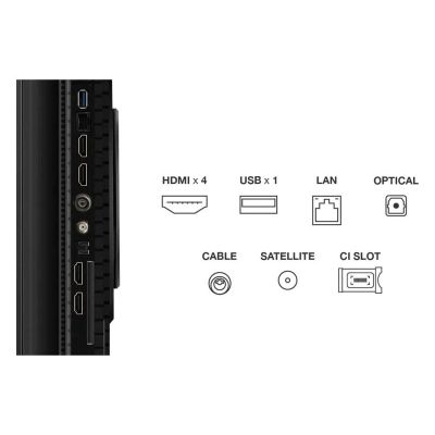 10. TCL 55" QLED 4K 55P81K TV