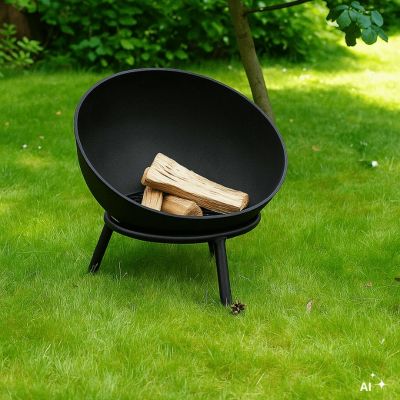 14. HEAT KAPPA GARDEN FIRE PIT Ø60 BLACK