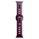 2. 3mk Silicone Watch Strap for Apple Watch 42 / 44 / 45 / 49 mm - Burgundy