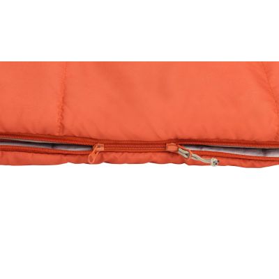 4. Outwell 230477 Sleeping Bag Adult Semi-Rectangular Polyester Orange