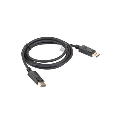 2. Lanberg CA-DPDP-10CC-0018-BK Cable (DisplayPort Male - DisplayPort Male; 1.8m; black)