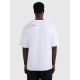 2. Men's oversized printed T-shirt 4F 4FRAW25TTSHM3257-10S