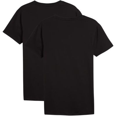 2. Puma Everyday Crew Neck Tee 2 Pack Black 947245 01