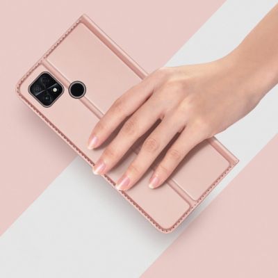 13. Dux Ducis Skin Pro case for Oppo Reno 8 flip cover card wallet stand blue
