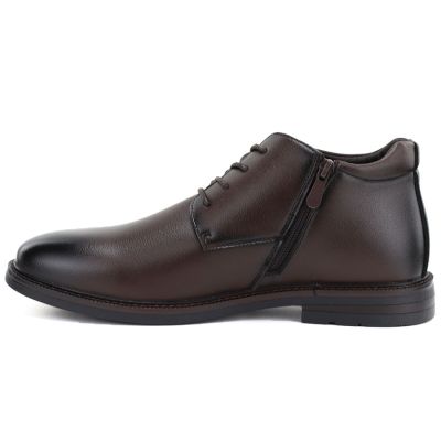 3. Men's comfortable brown ankle boots McKeylor 85228