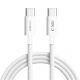 2. Tech-Protect Ultraboost Lite USB-C / USB-C 60W / 3A 300 cm Cable - white