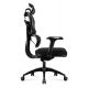 4. Huzaro Combat 7.0 Black Gaming Chair
