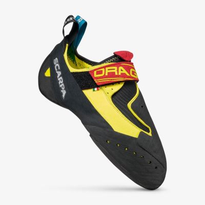 SCARPA drago shoes in yellow, size 43.5