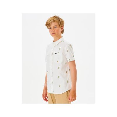 4. RIP CURL Hula Breach Shirt -Boy white