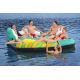 9. Bestway 43407 Pool and Beach Float Multicolor Monochrome PVC Floating Island