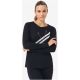 3. Women’s Long-Sleeve Shirt SUPER.NATURAL W Kryssede Ski LS Black