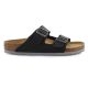 5. Birkenstock Arizona 1032018 Black/Light Gray