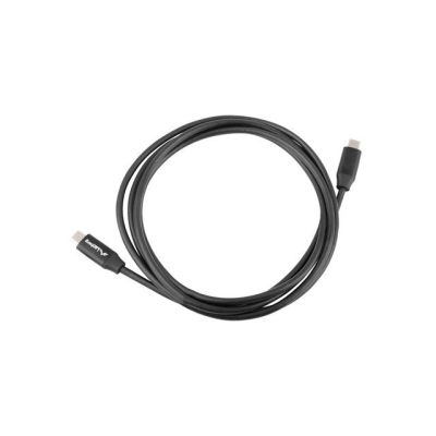2. LANBERG USB-C CABLE 2.0 M/M 1M PREMIUM QC 4.0 POWER DELIVERY 60W BLACK CA-CMCM-40CU-0010-BK