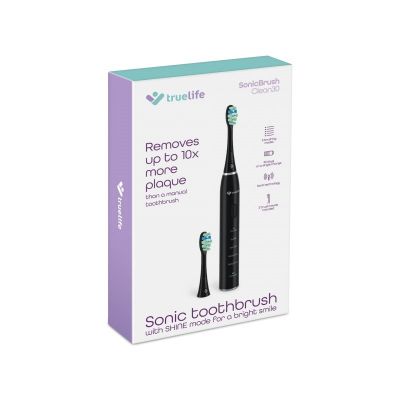 7. TrueLife SonicBrush Clean30 Black sonic toothbrush
