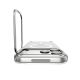 5. Spigen Ultra Hybrid Optik S MagSafe Case for iPhone 18 Pro / 17 Pro - Transparent Silver