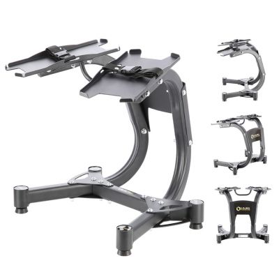 4. HMS PREMIUM STR10 PRO ADJUSTABLE DUMBBELL RACK