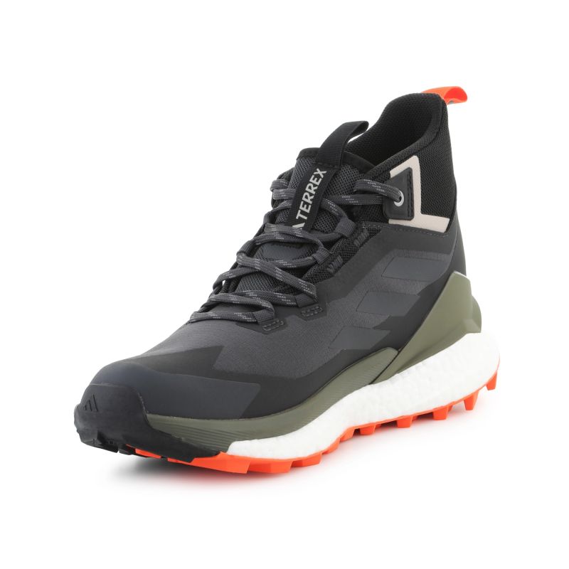 3. Adidas TERREX Free Hiker 2 GTX hiking shoes - carbon/gray six/core black