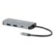 Mobilis 001382 Wired Docking Station USB 3.2 Gen 1 (3.1 Gen 1) Type-C Black, Gray
