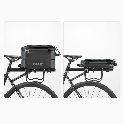 2. Rockbros A30 ROAD TO SKY Foldable Bike Bag for Trunk 15-30L - Gray