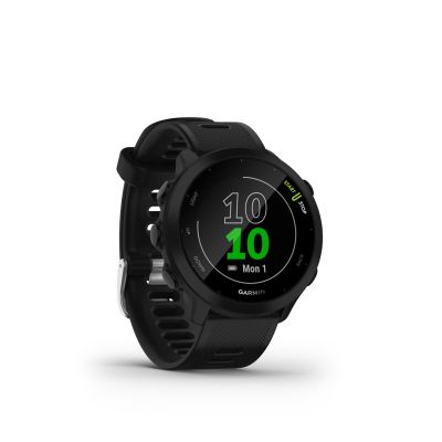 22. Garmin Forerunner 55 Black sports watch