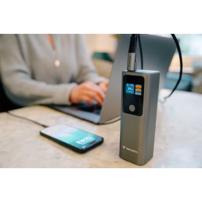8. Verbatim 32269 Power Bank Lithium-Ion (Li-Ion) 27000 mAh Grey