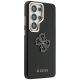 4. Guess Grained Big 4G Metal Logo case for Samsung Galaxy S26 Ultra - black