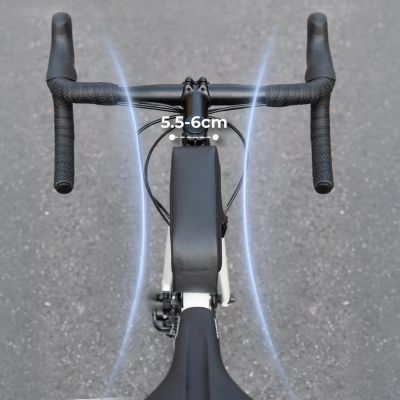 5. Rockbros 30120122002 Waterproof Bicycle Frame Bag with Magnetic Closure 0.9L - Black