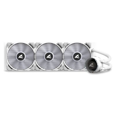 2. Sharkoon S90 All-in-One Liquid CPU Cooler, 12 cm, White, 1 pc.