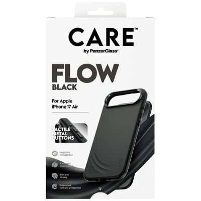 5. CARE by PanzerGlass Feature FLOW MagSafe Case for iPhone Air - Black
